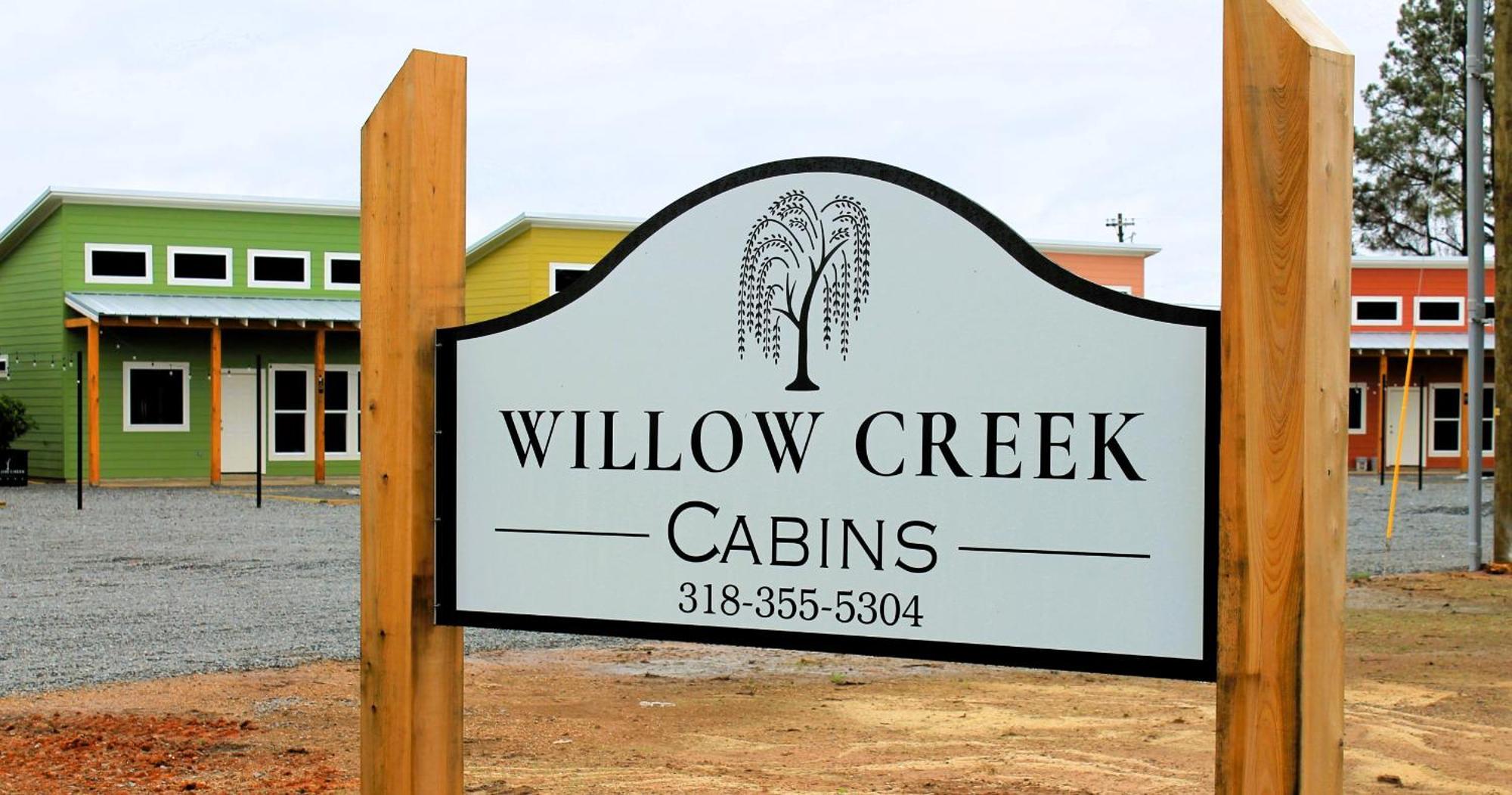 Willow Creek Cabins Unit 9 Sterlington Eksteriør billede